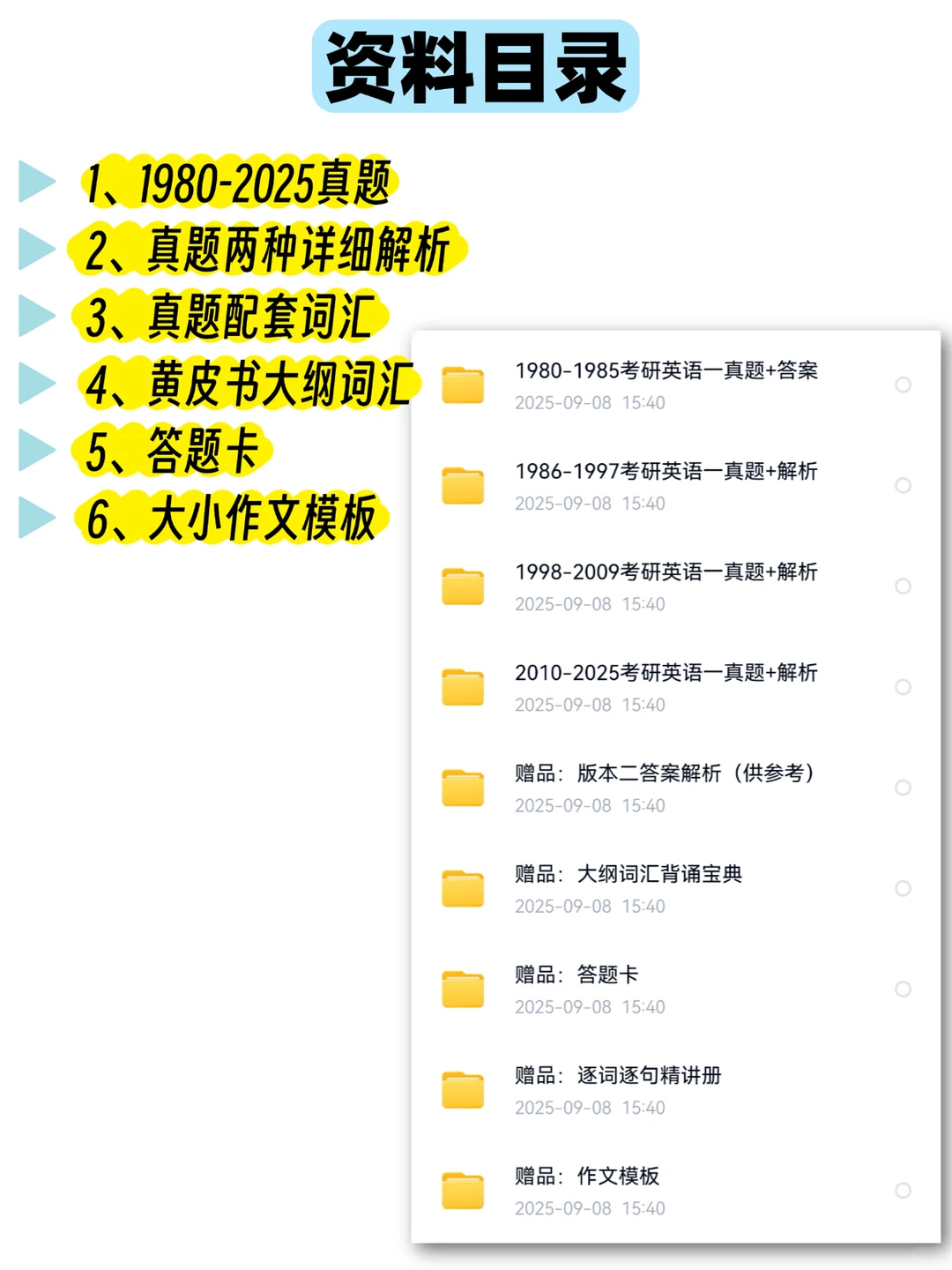 2025考研英语一真题及解析免费下载！