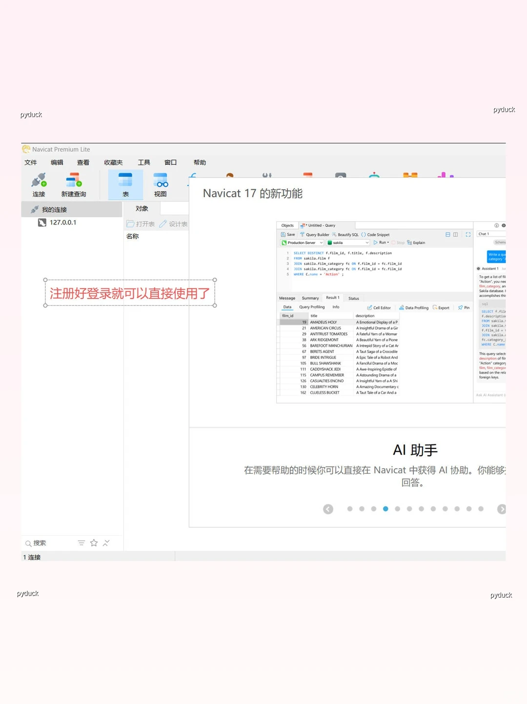 AMA | 数据库工具达人，免费版Navicat教程