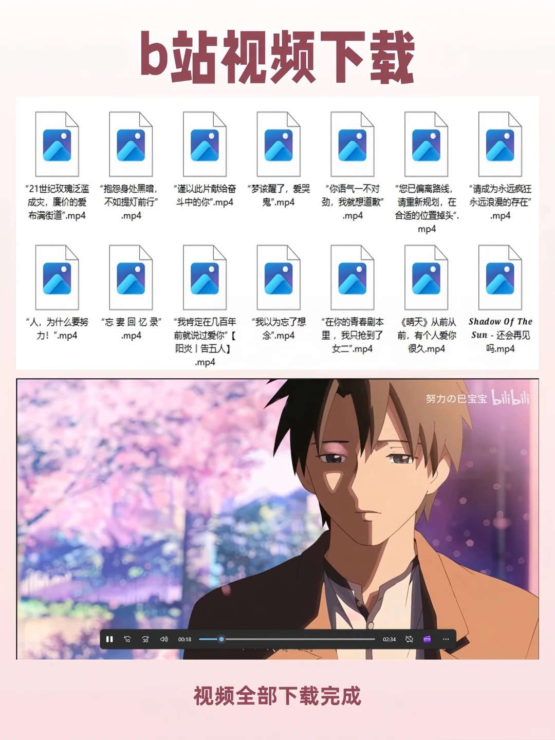 必看！轻松几步把B站视频下到电脑