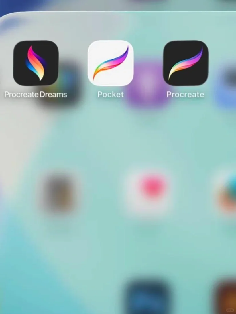 竟然免费下载了procreate，还是永久使用耶！