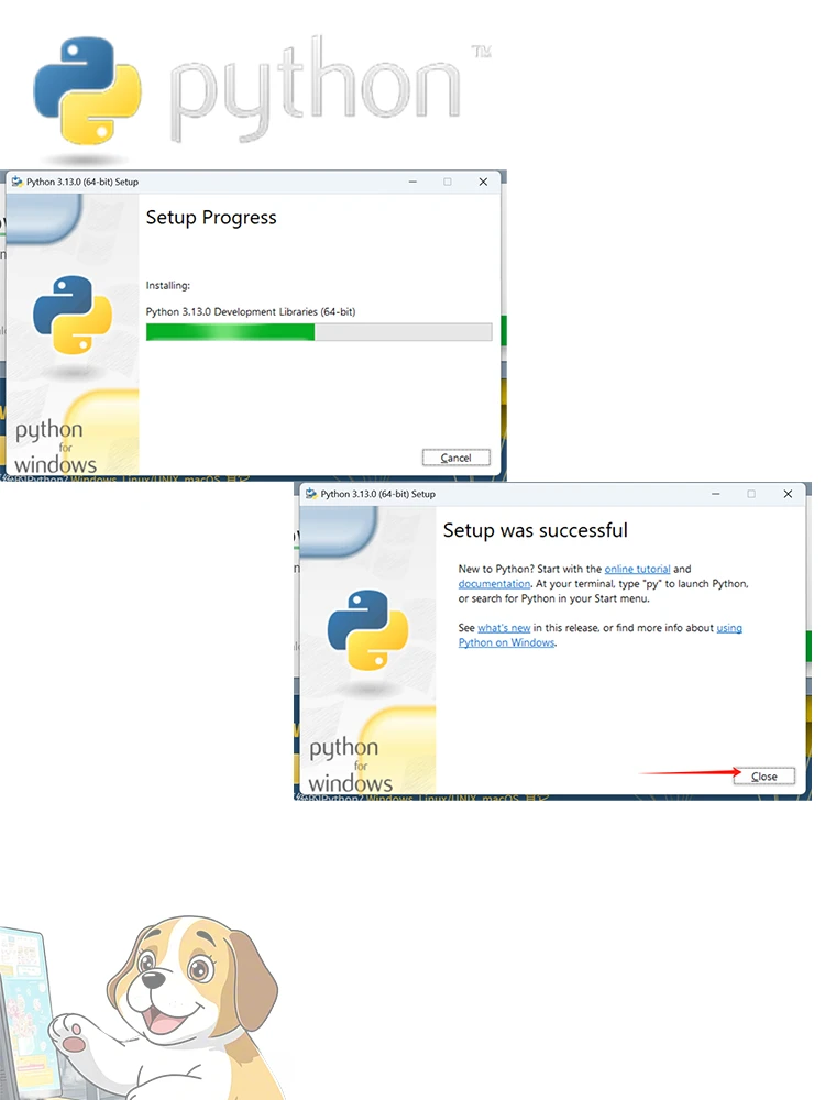 想学Python不会安装看这个👆🏻