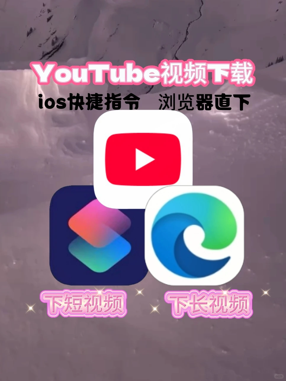 yutube下视频ios快捷指令+浏览器下载