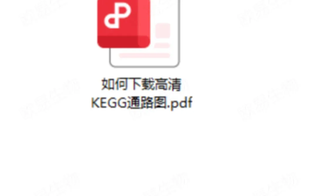 手把手教学｜一分钟下载高清KEGG通路图