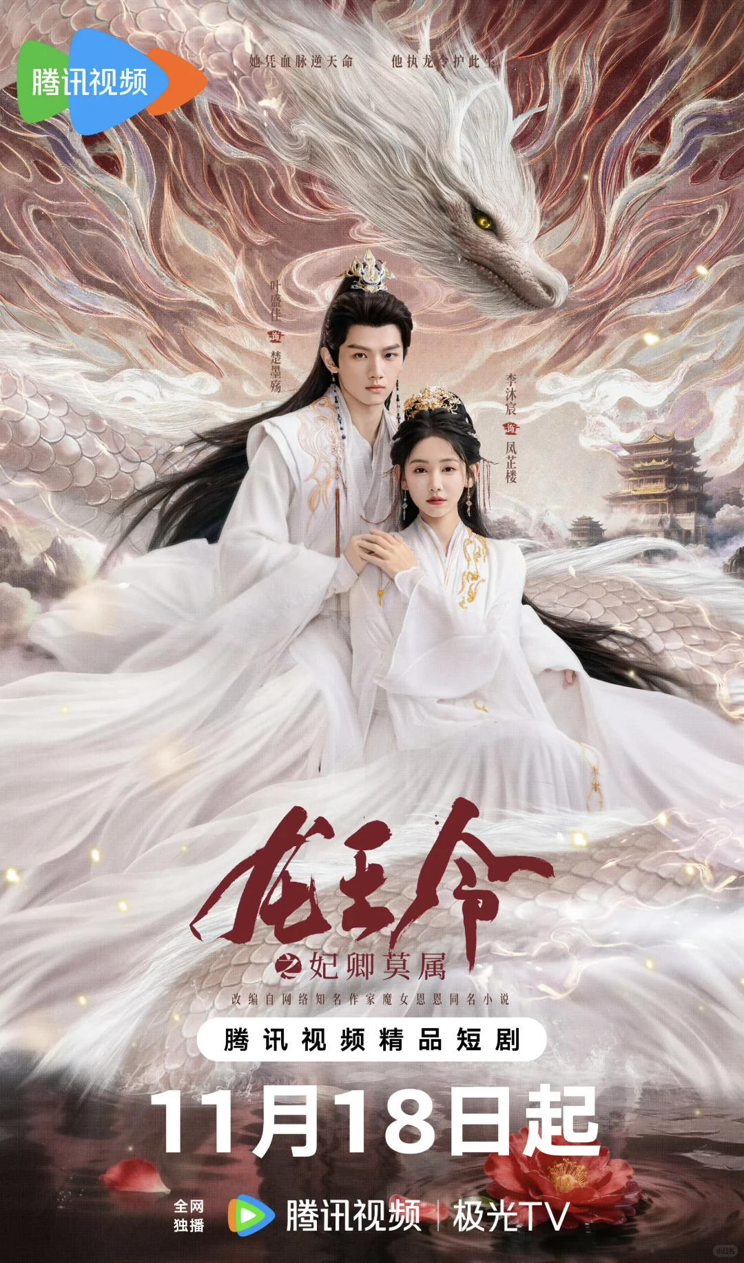 古装剧王炸11月18号《龙王令》即将上线🔥🔥🔥