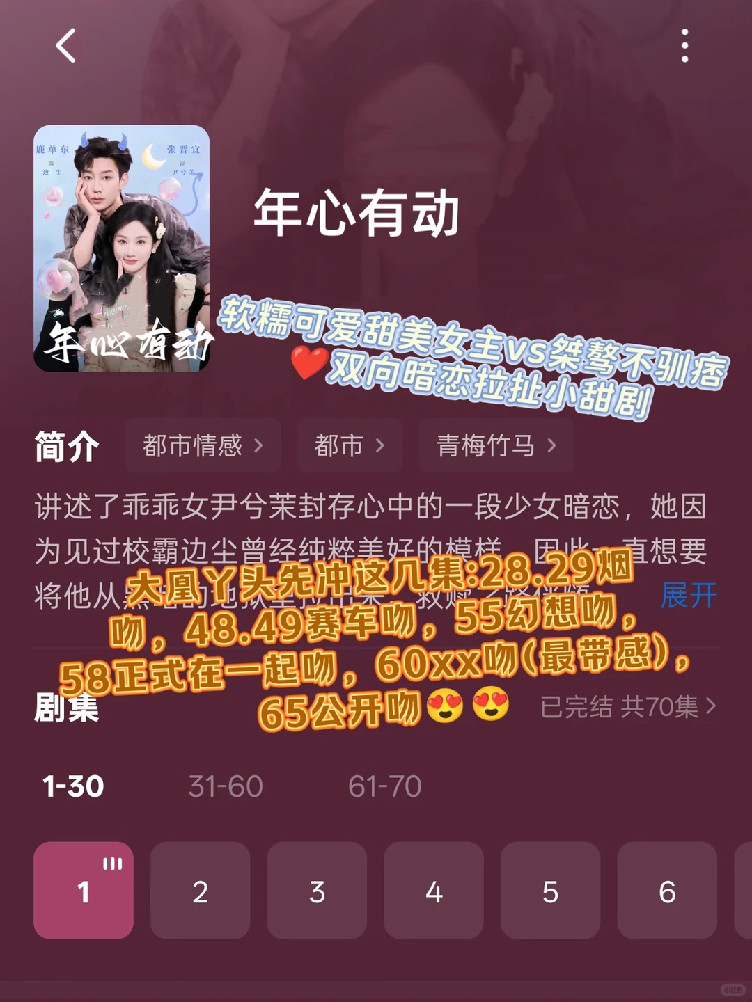 🆘戏尺度绝了！让人脸红的超欲❗️