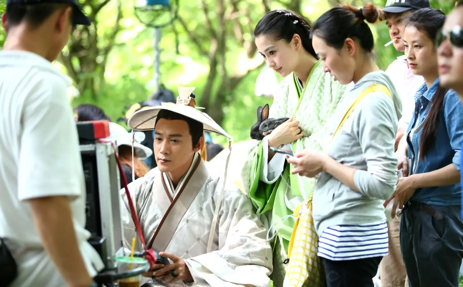 Angelababy云中歌拍摄花絮自购买