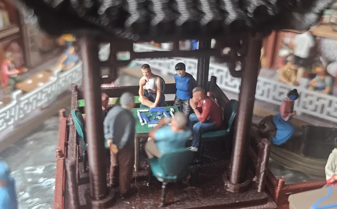 中华美食录微缩场景