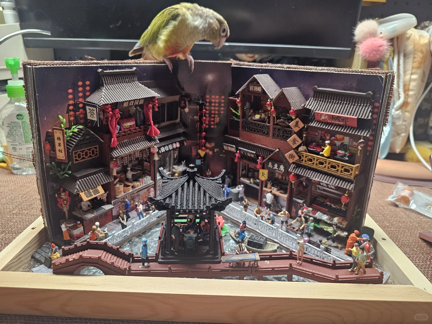 中华美食录微缩场景