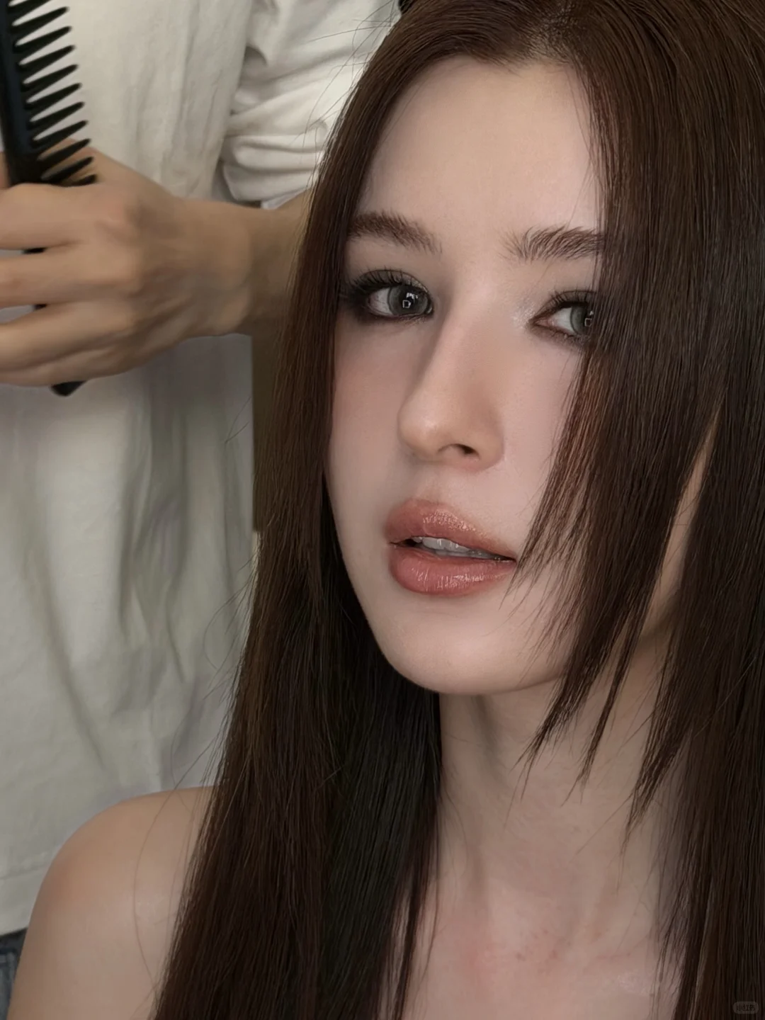 给哈妮克孜画的小烟熏！