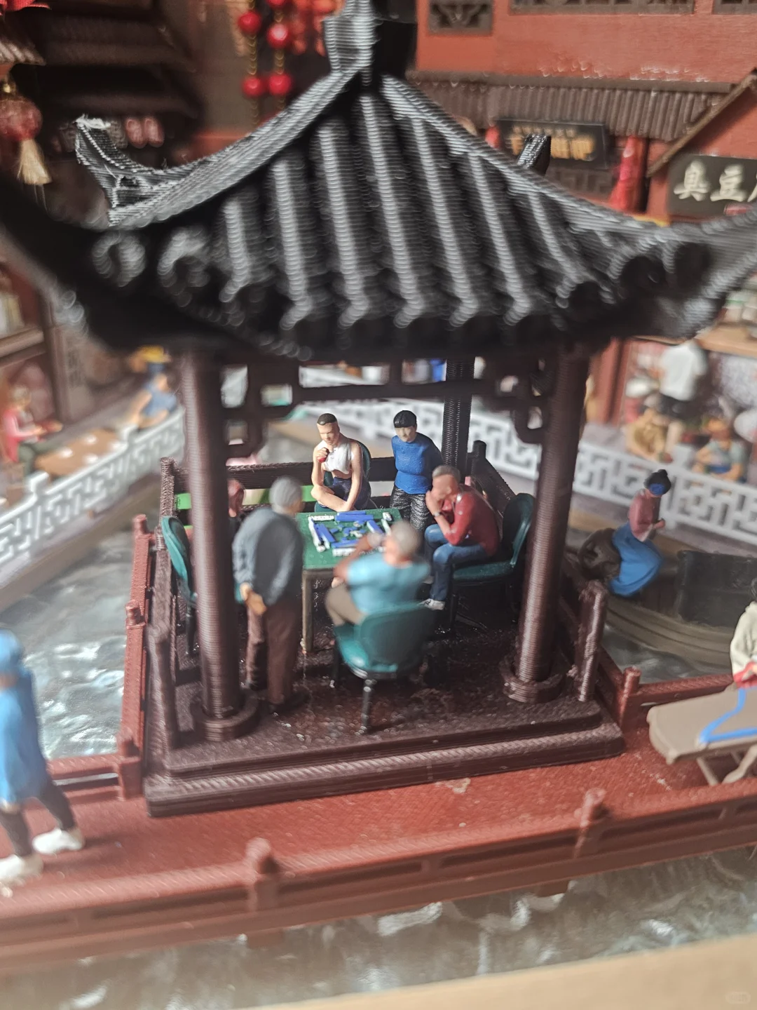 中华美食录微缩场景