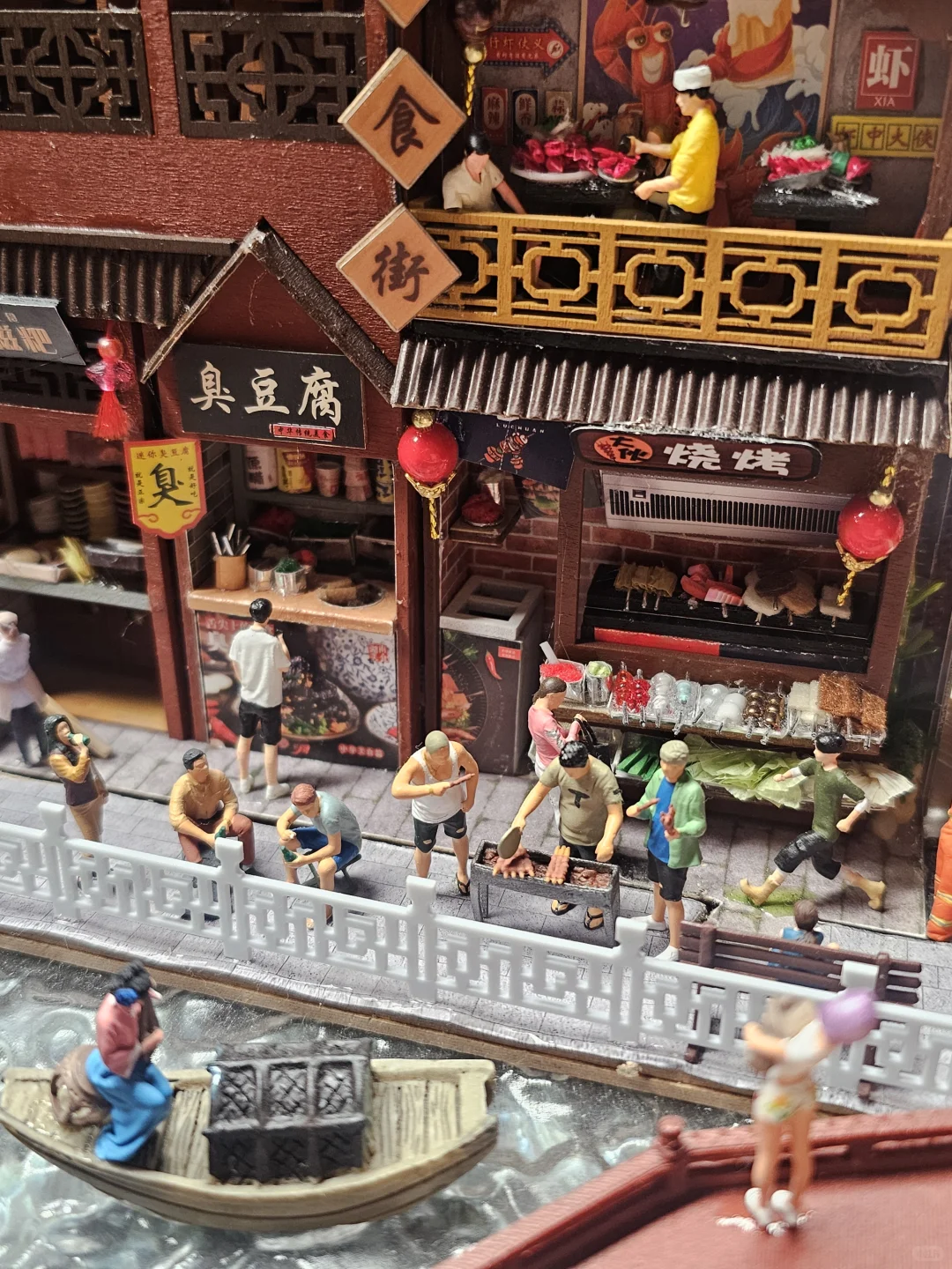 中华美食录微缩场景