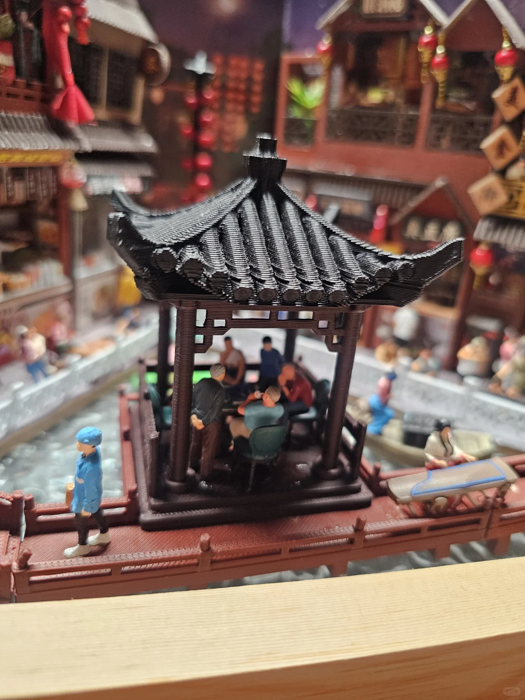 中华美食录微缩场景