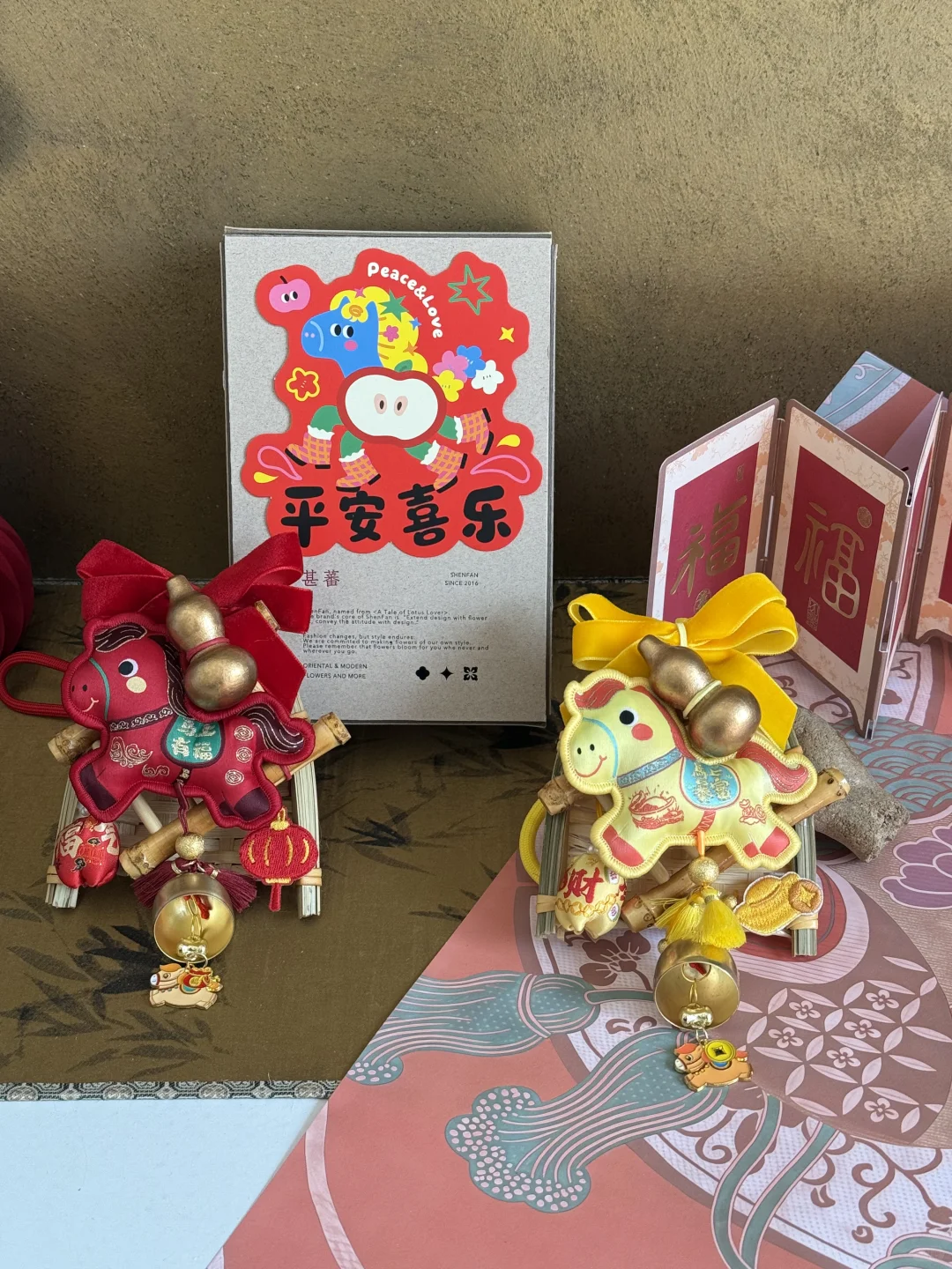 敲可爱的马年挂饰🐴