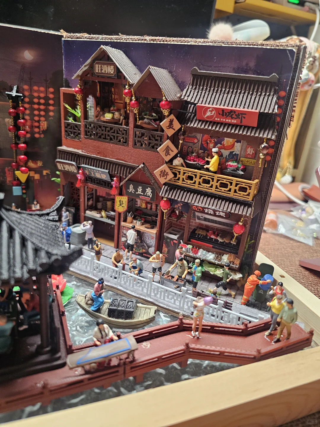 中华美食录微缩场景