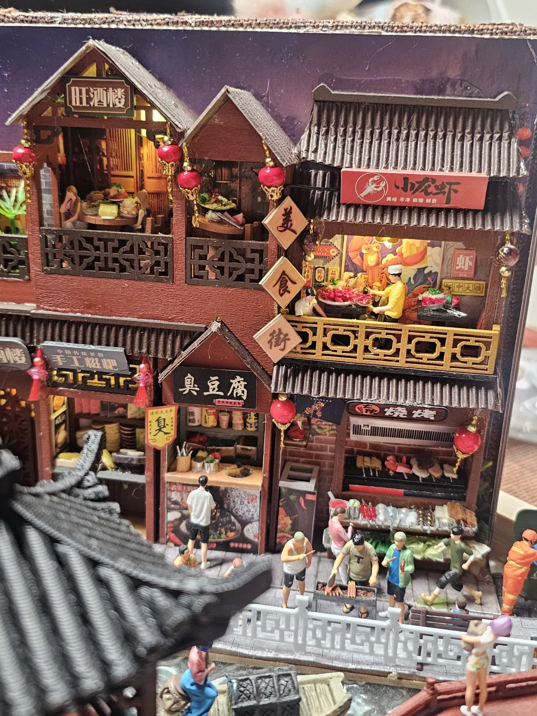 中华美食录微缩场景