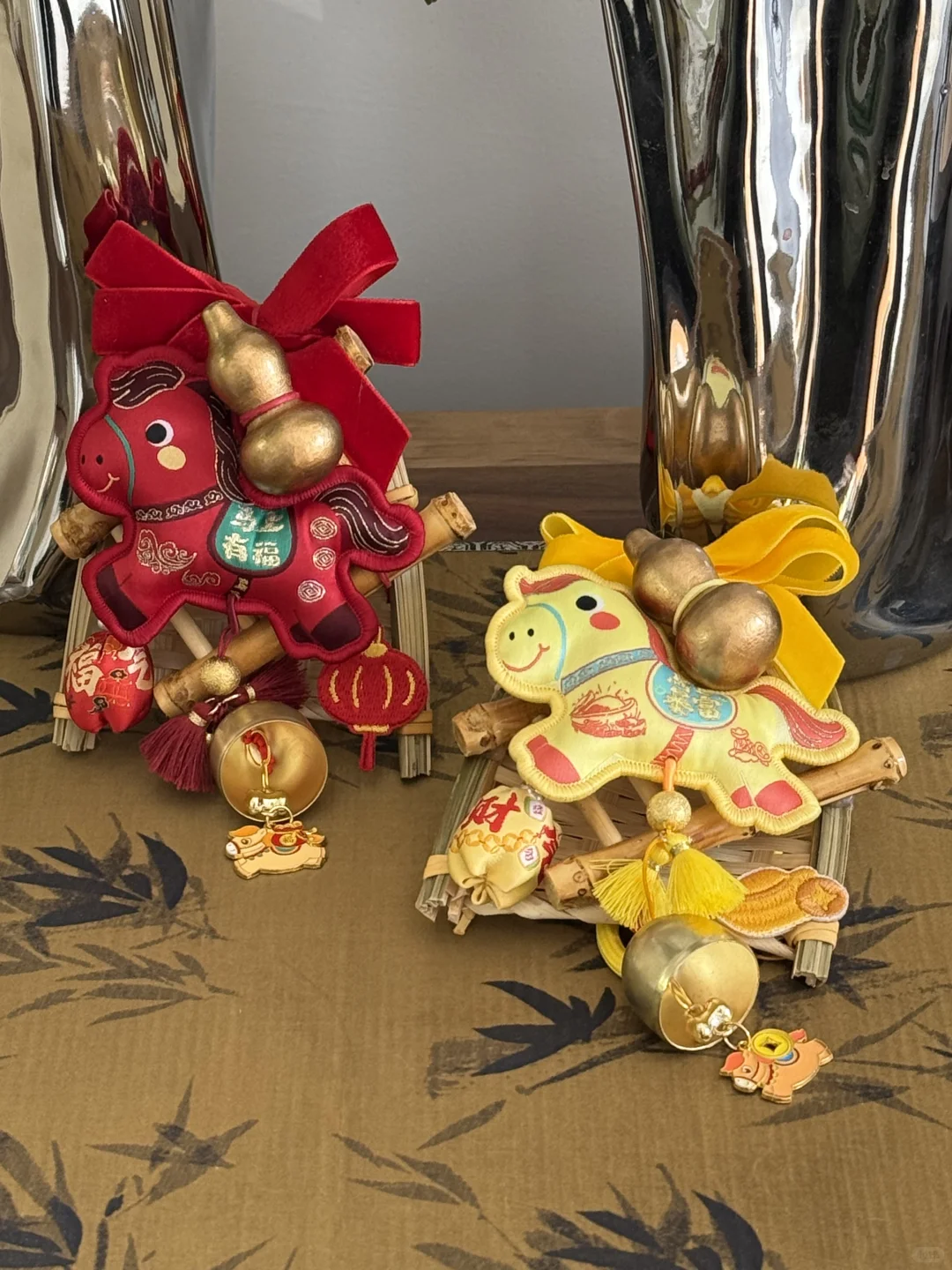 敲可爱的马年挂饰🐴