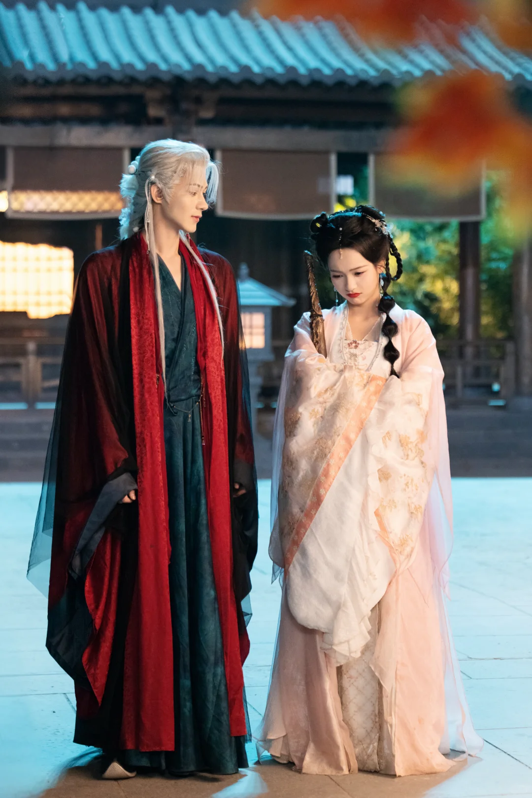 爱尔法金饰演男主月芒剧照