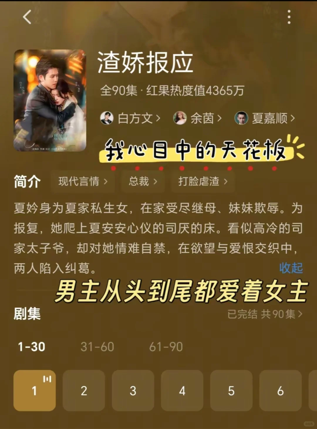 谁的甜剧都甜进心里了啊啊啊❗️