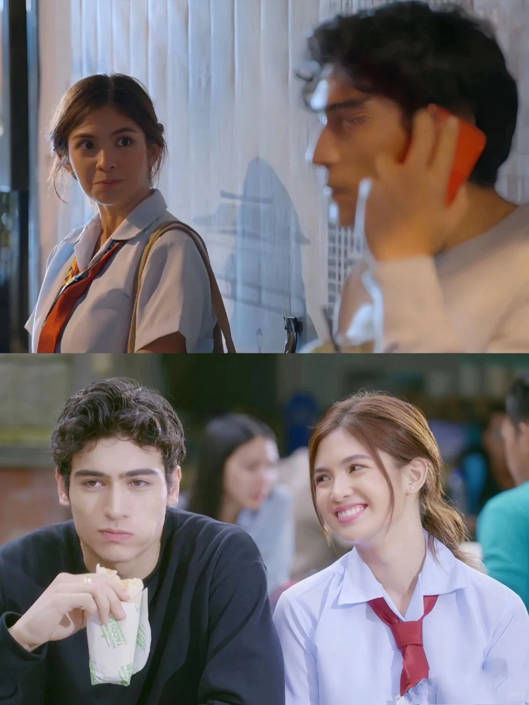 📺😻:甜妹和她的crush。