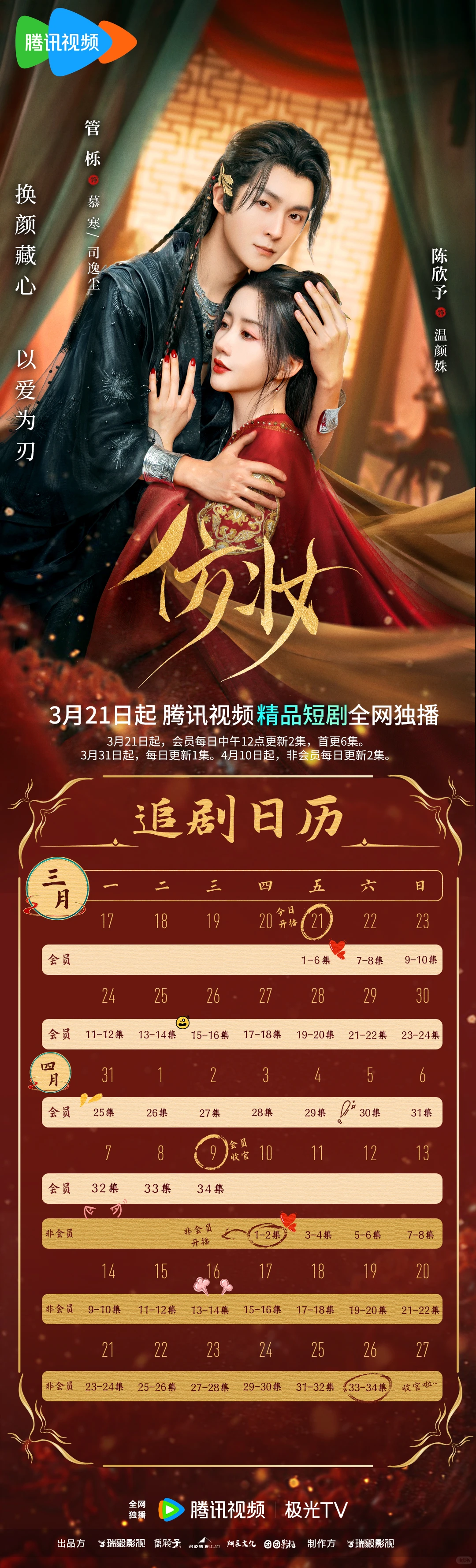 《仿妆》精品短剧项目汇总✨