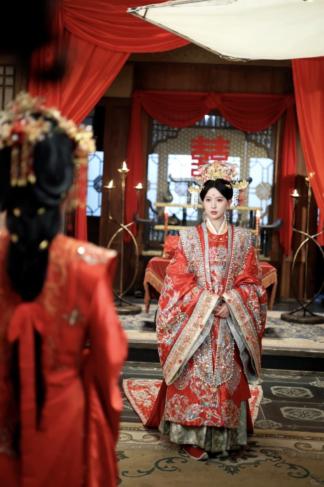 关于我勇闯短剧拍古装的剧照！