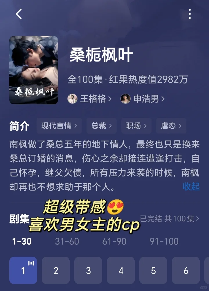 夜晚宅家追剧的神剧合集～