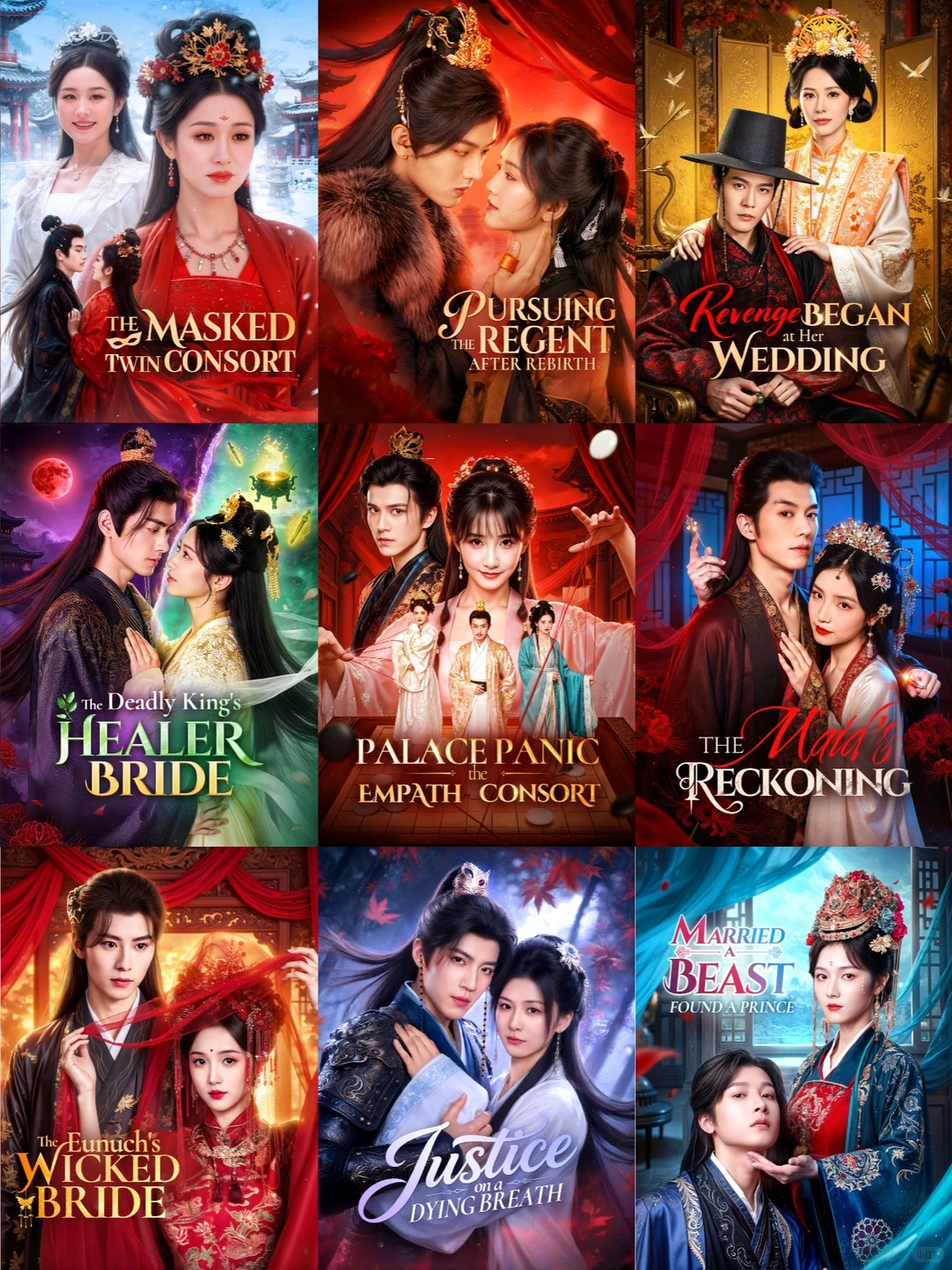 今年做了200➕短剧海报｜古风篇