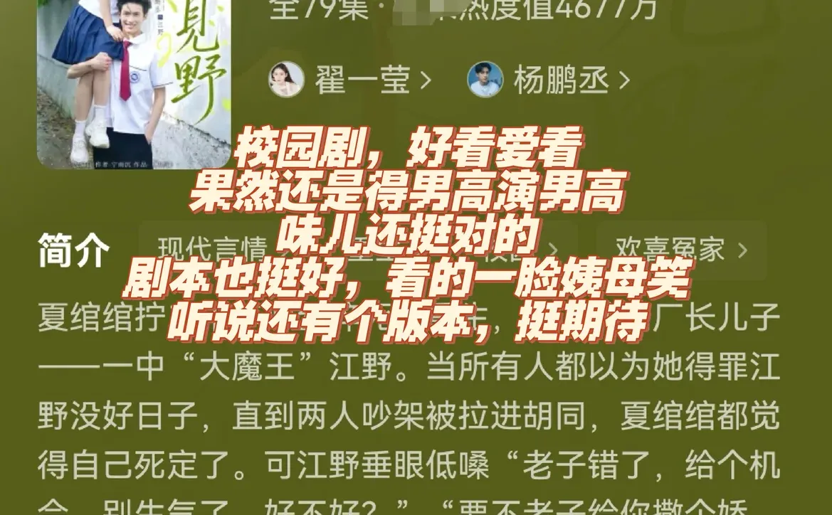 盘一盘那些年我看过的短剧（105）