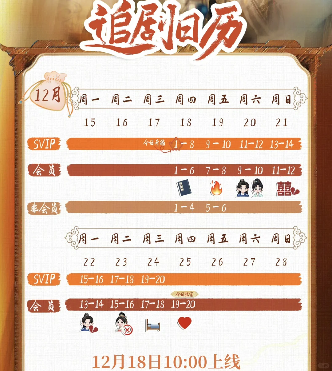 今天开播🎉高颜值古偶新剧又来啦