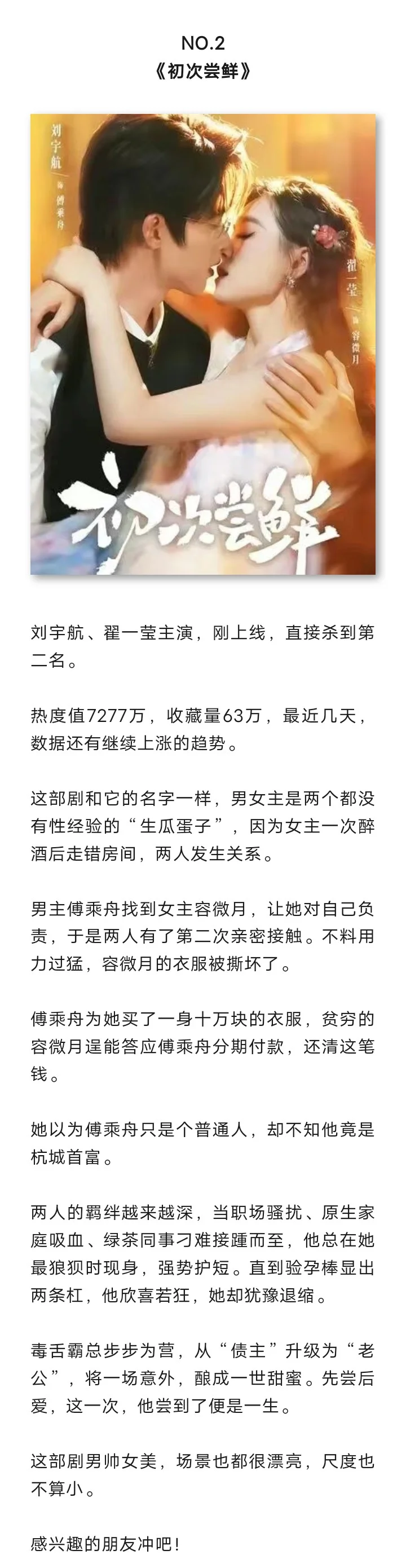 叒爆了！本周热播短剧TOP5！