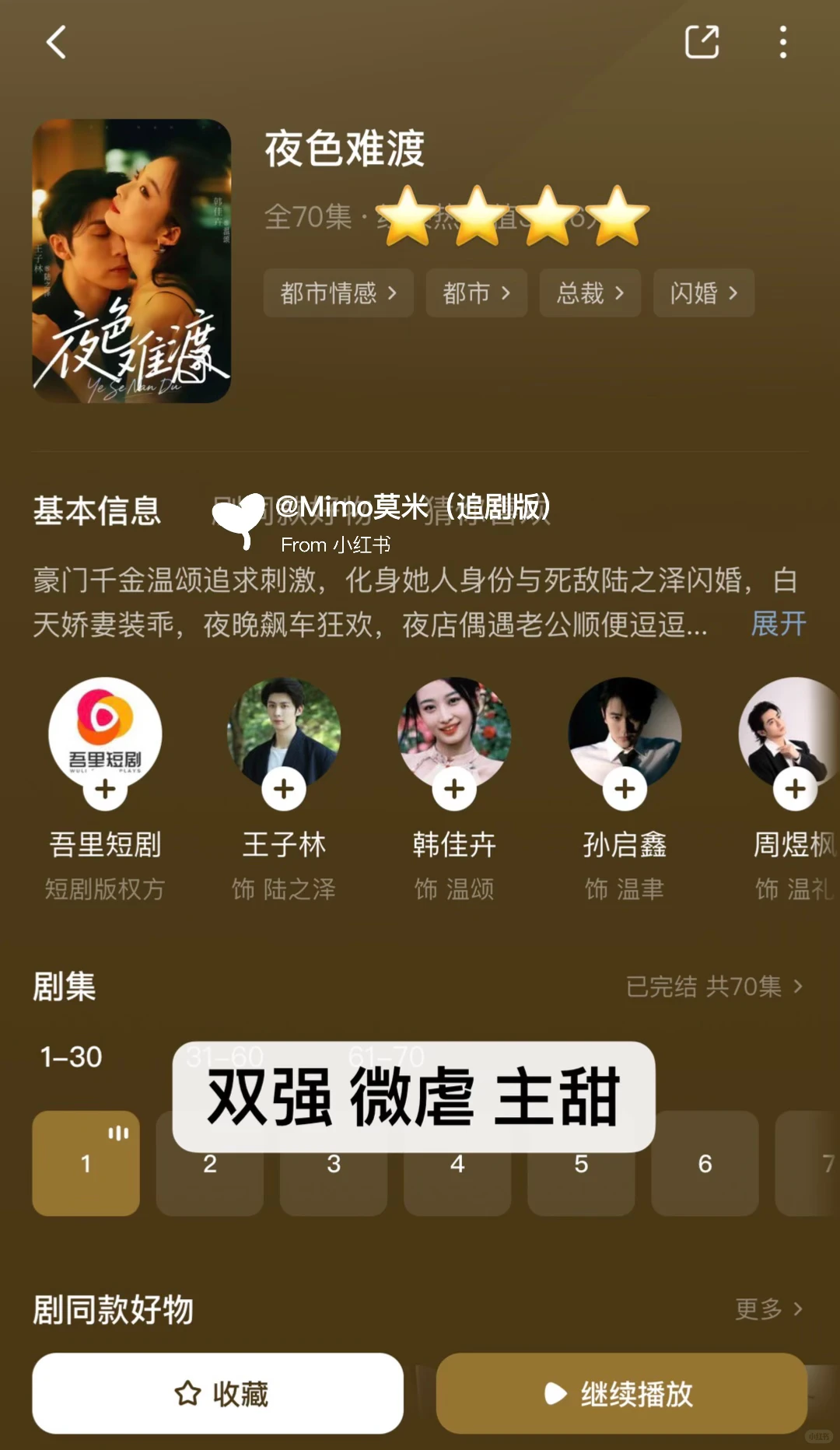 合集⭕非粉路人不端水‼️个人向爱看短剧（1）