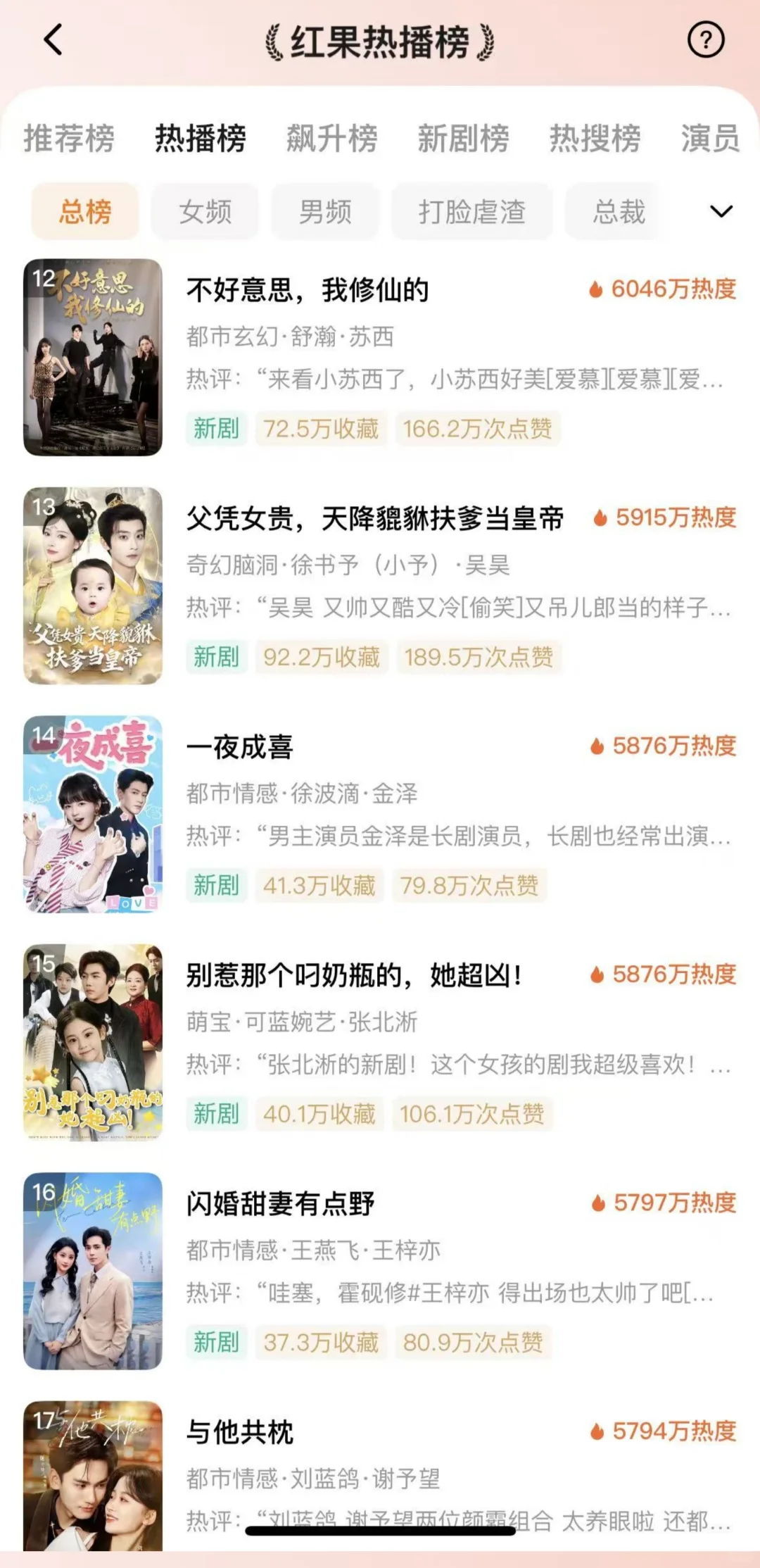 快进快进，热榜了