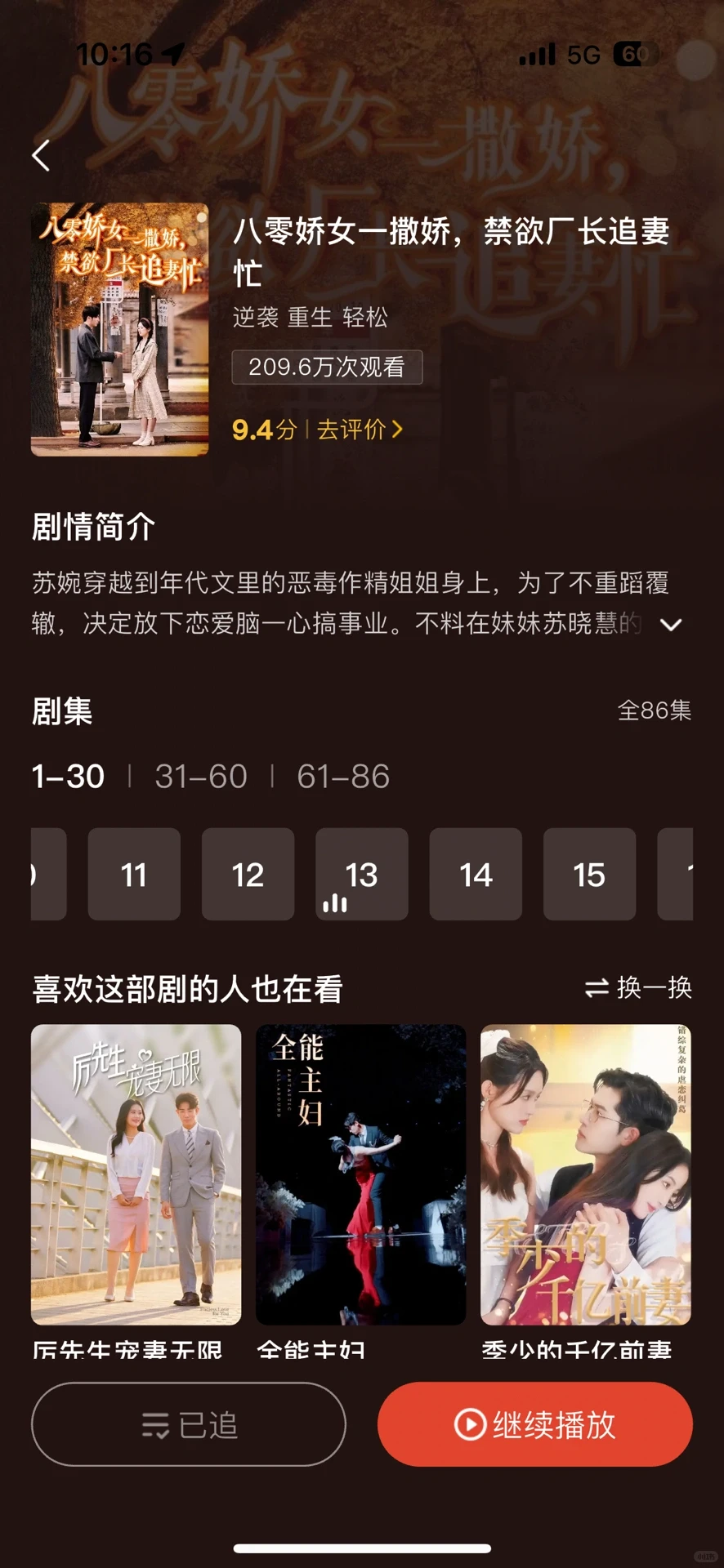 不当后妈的年代剧～三观正搞事业谈恋爱～