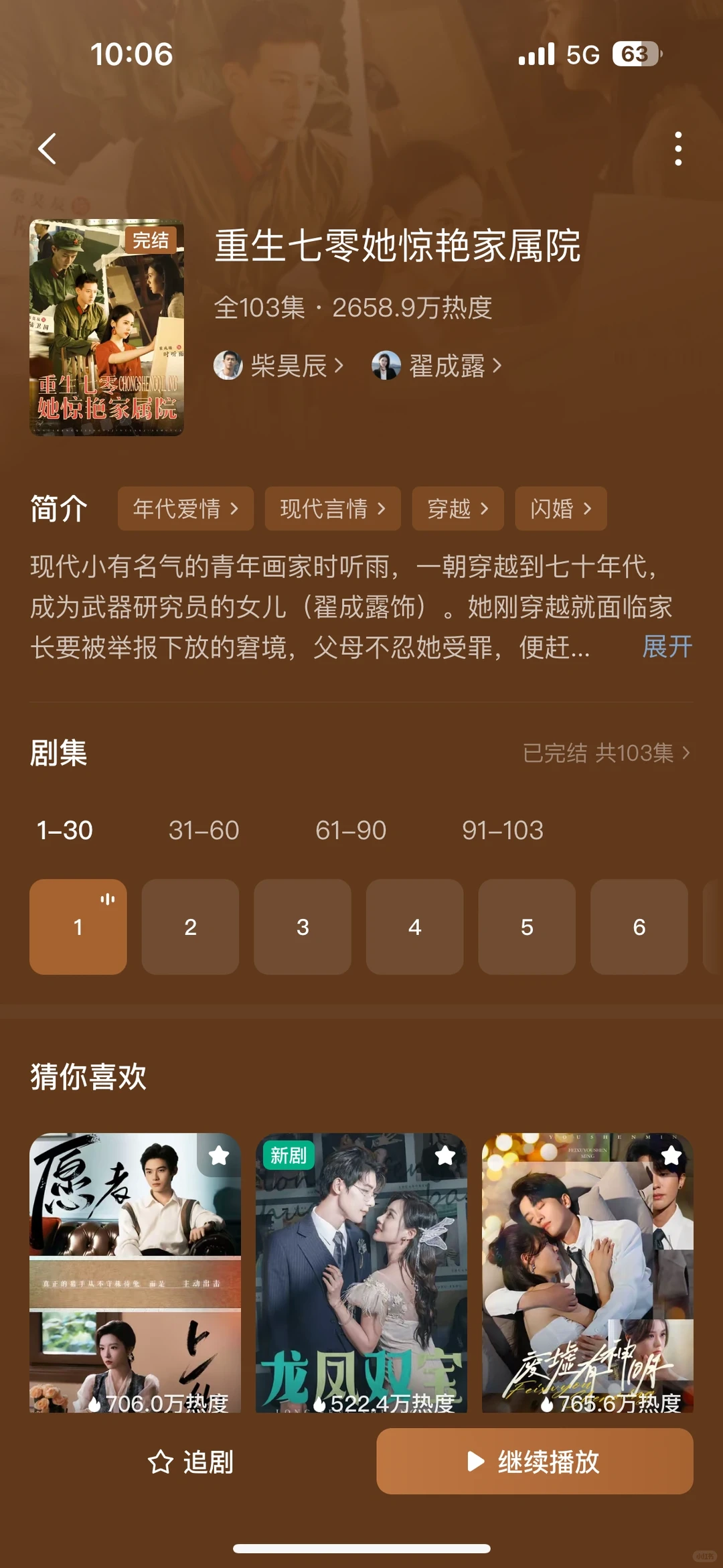 不当后妈的年代剧～三观正搞事业谈恋爱～