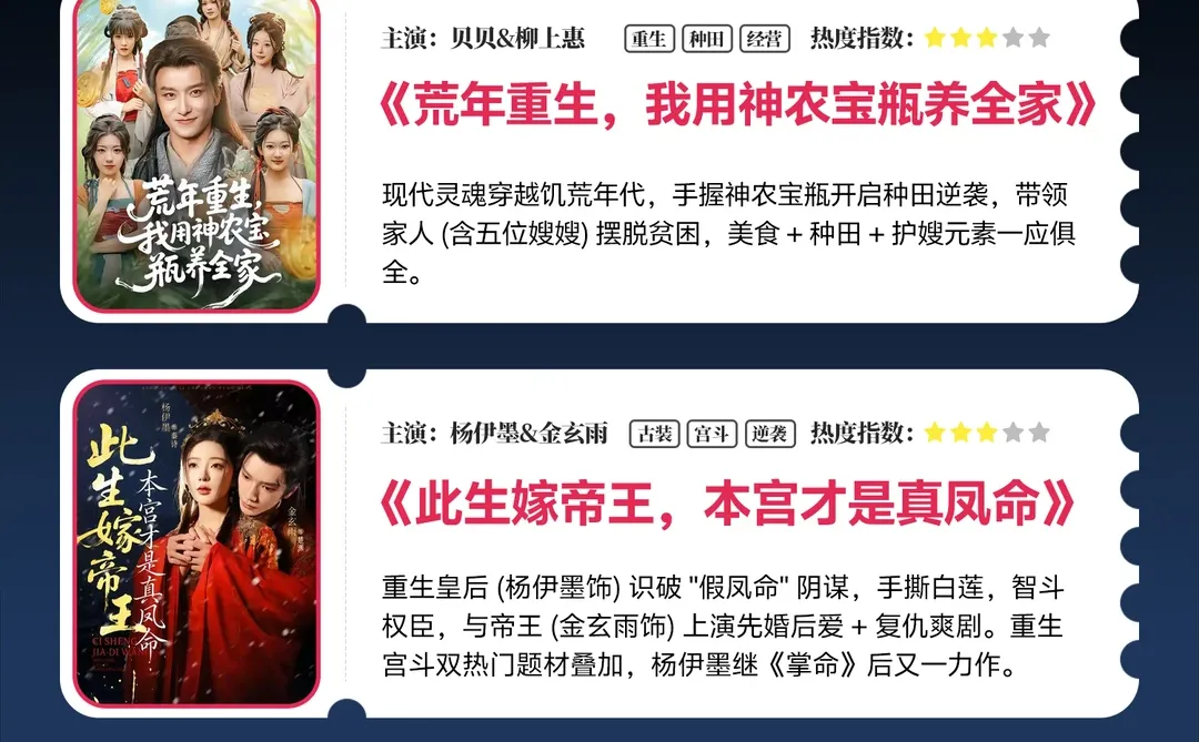 12月10日短剧预告🥳一大波好剧来袭！