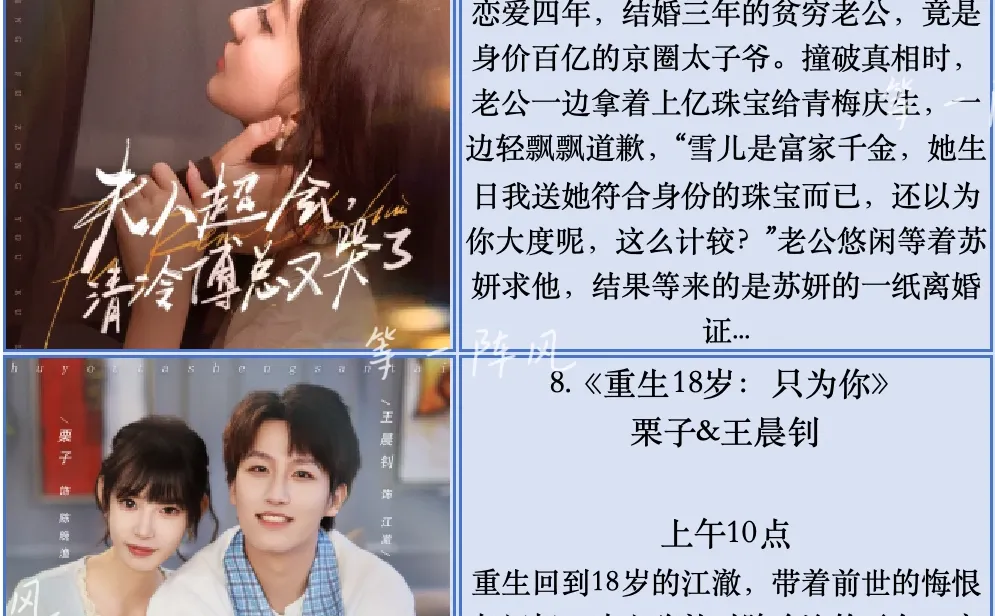 12月9日短剧预告