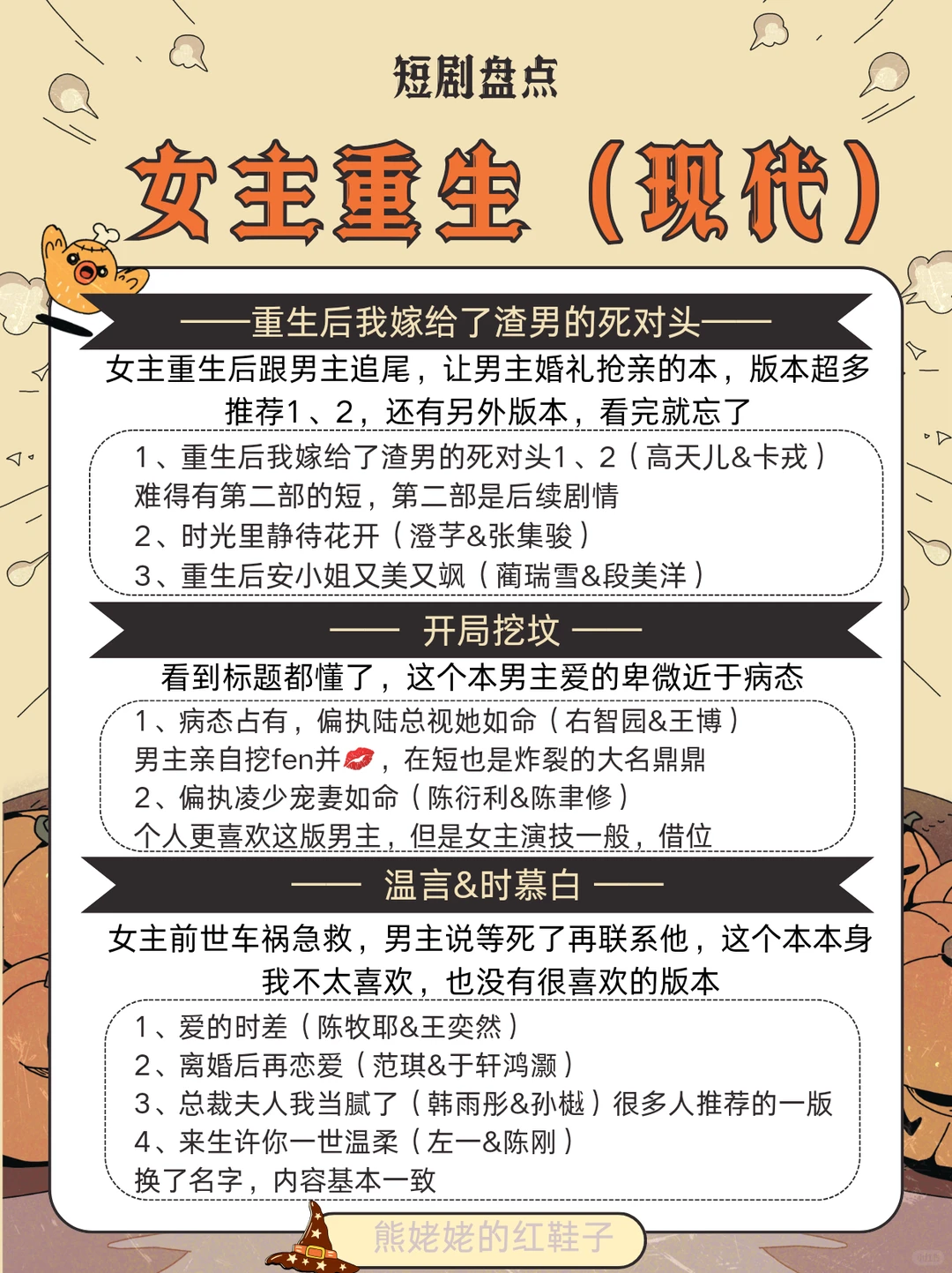 保守了，我看过的女主重生本何止四十九😂