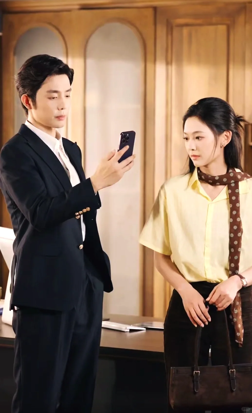 王晨鹏&王子甲深情演绎甜宠情爱剧！🔥