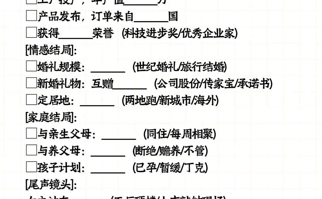 穿越逆袭大女主向，60集填表写作全拆解！