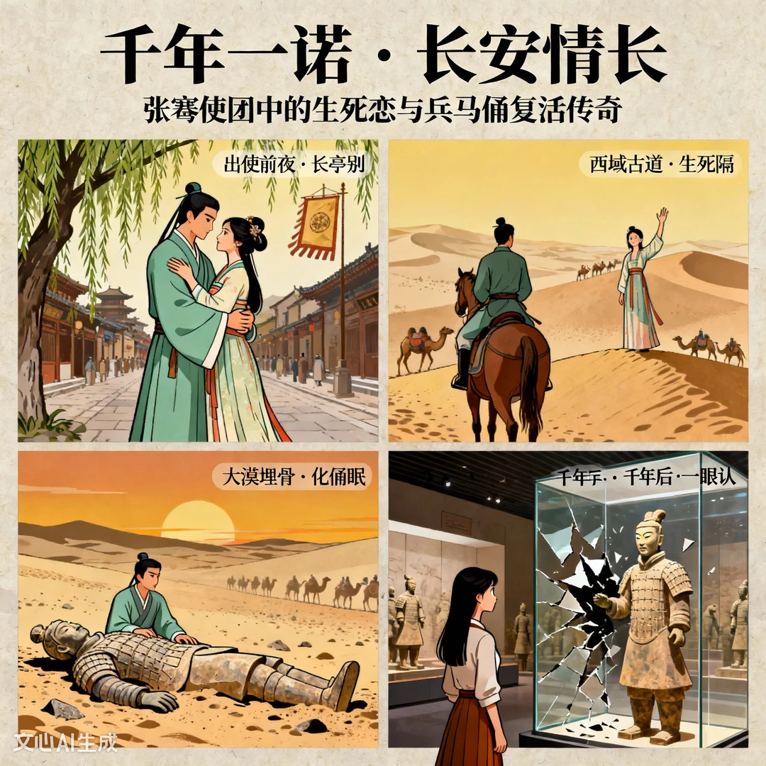 穿越短剧———千年约定，长安情