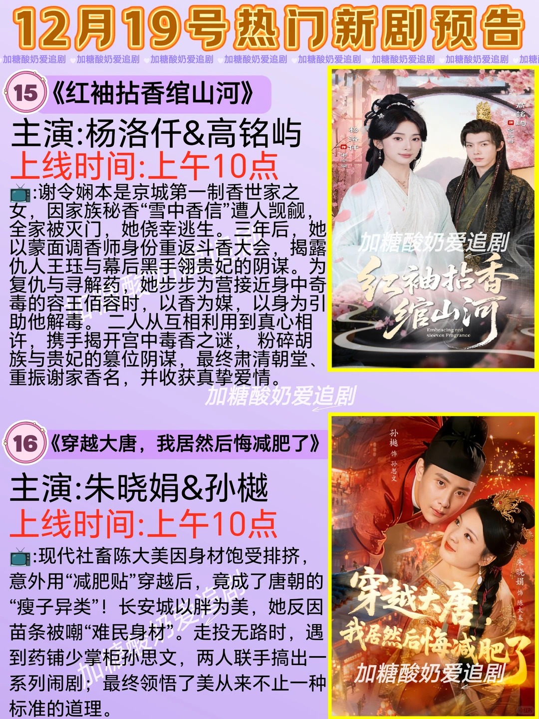 天花板短剧💥12月19日热门短剧预告