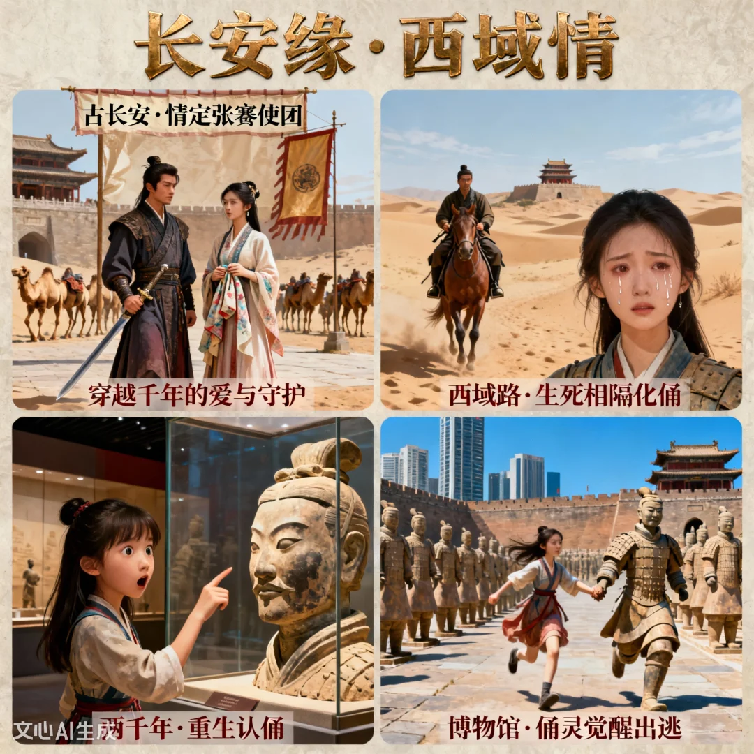 穿越短剧———千年约定，长安情