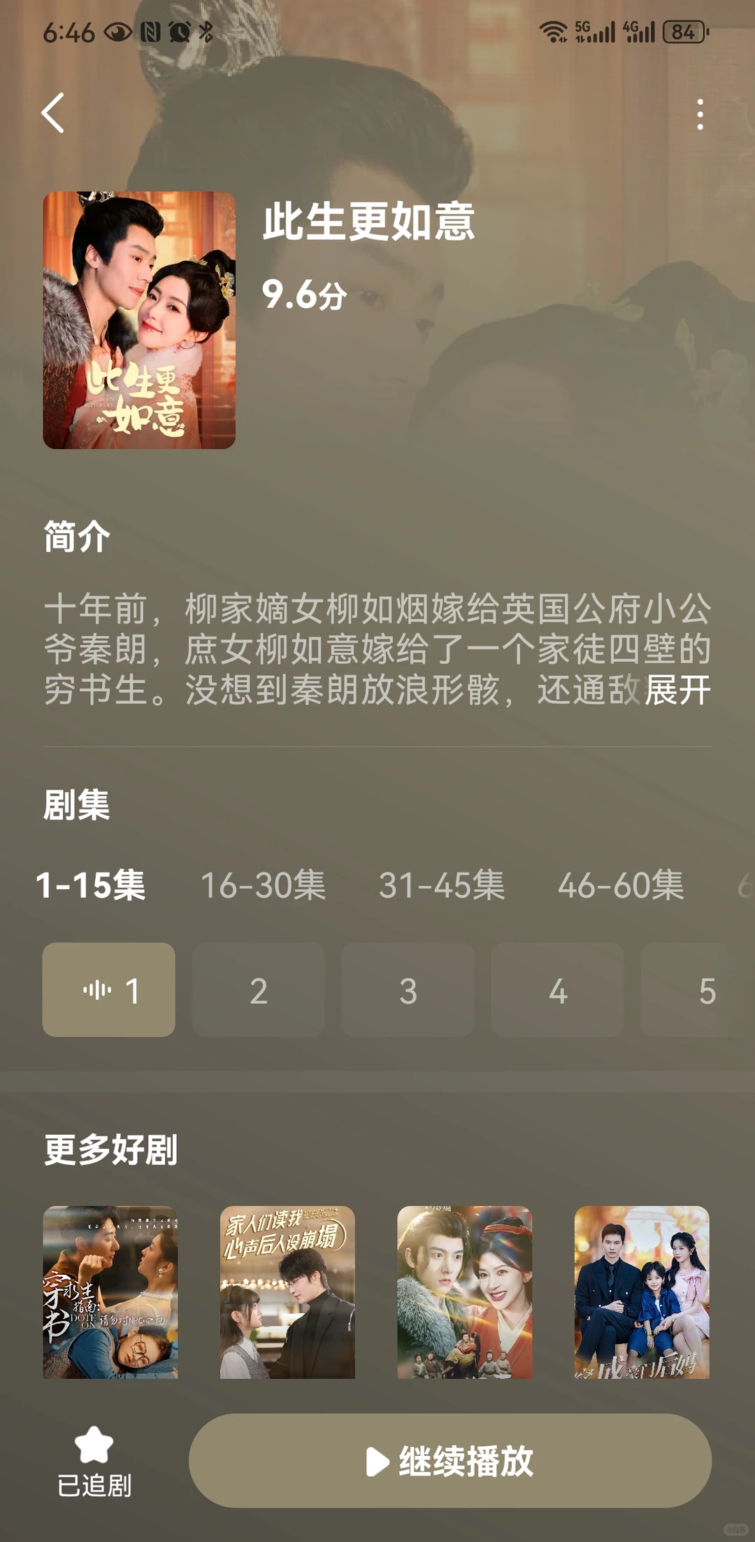 敲级好看的古装剧来咯❗❗重生、穿越、甜宠