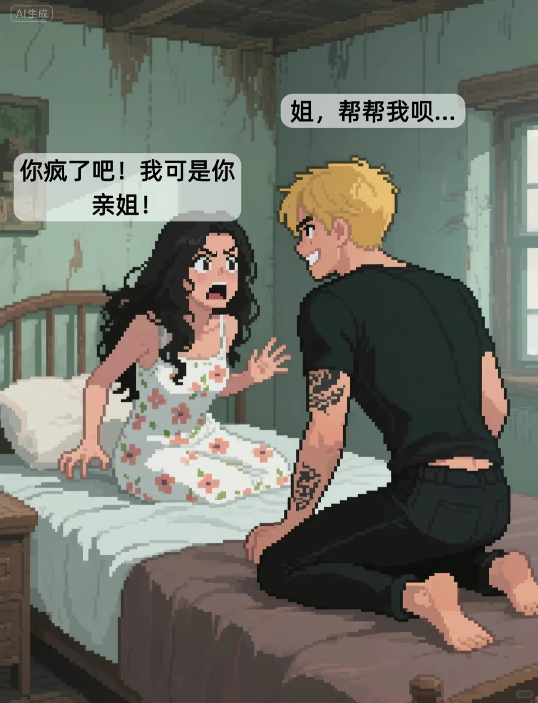 有个这样疯狂的弟弟，也是无奈了