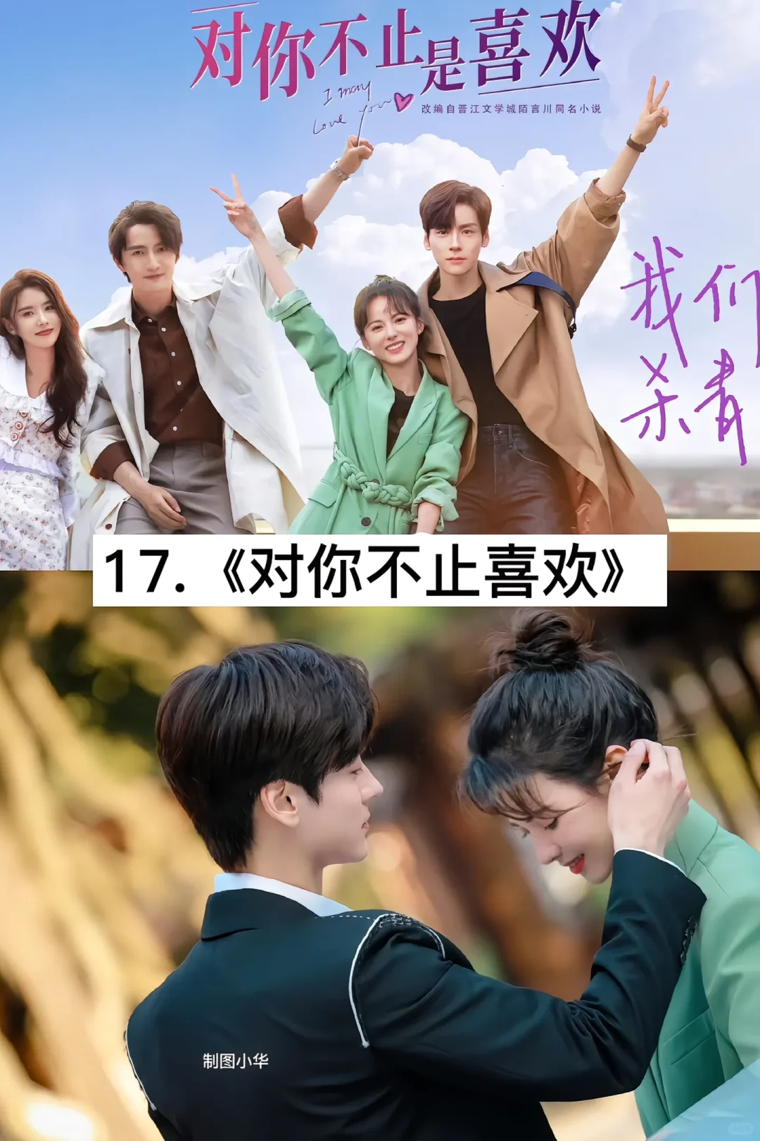 17部霸道总裁剧、颜值担当、超级好