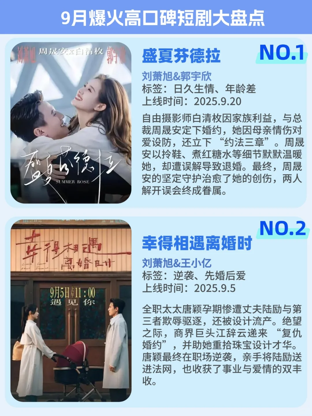 短剧荒退散！9月高口碑热门短剧大盘点