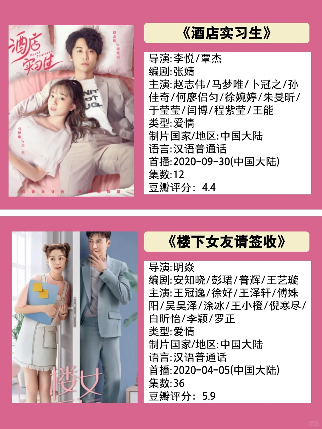 10部霸道总裁小甜剧推荐‼️