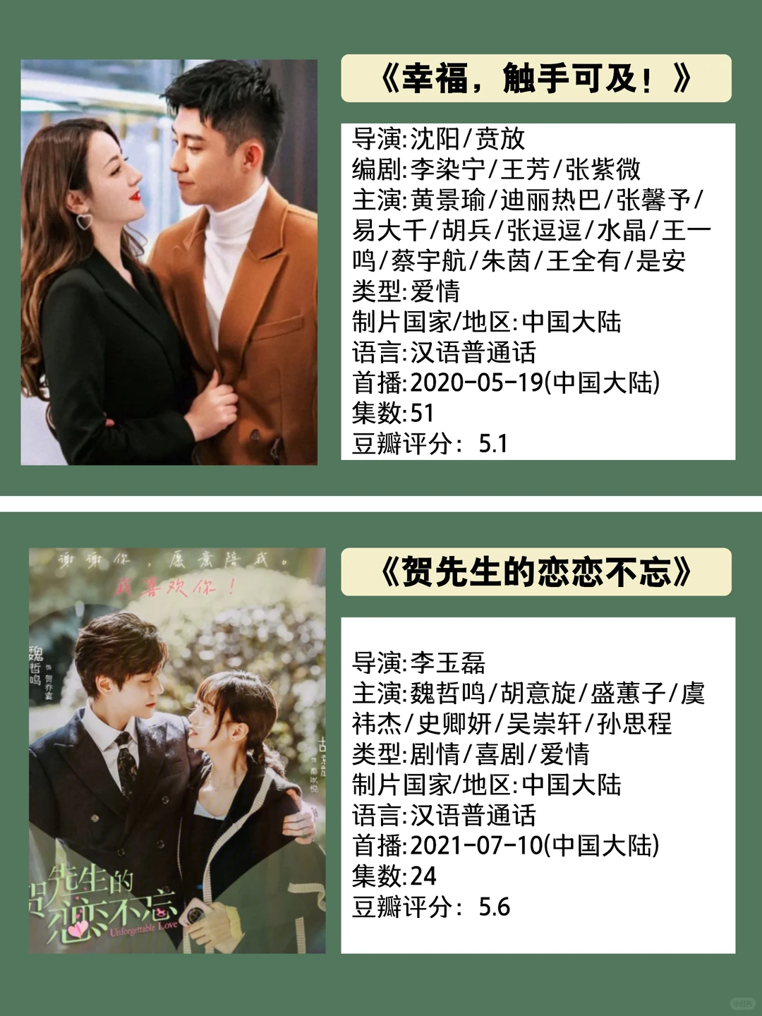 9部霸道总裁的小甜剧！谁是你霸总天花板？