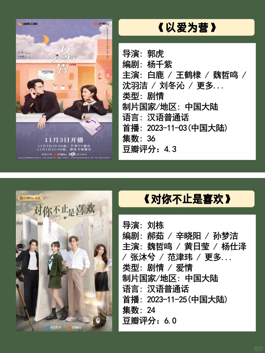 强推14部霸道总裁土甜剧