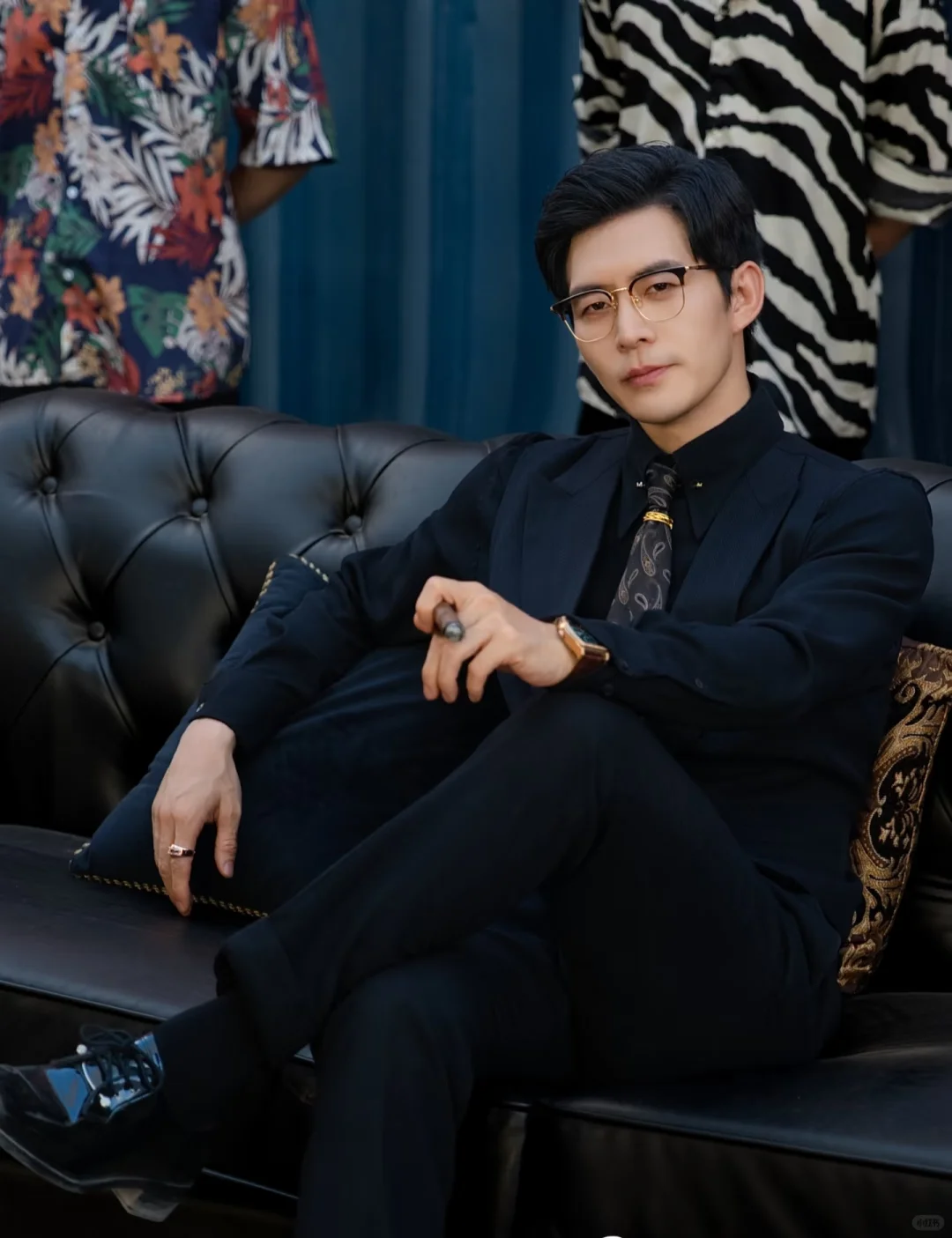 赵廷义一出现，就知道最有钱的是谁了